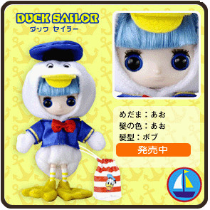 Donald Duck, Takara Tomy, Action/Dolls