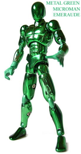 Emeraude (Emerald / Metal Green) (Shining-Coat Edition), Microman, Takara, Action/Dolls