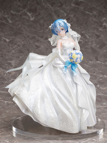 Rem (Wedding Dress), Re: Zero Kara Hajimeru Isekai Seikatsu, FuRyu, Pre-Painted, 1/7