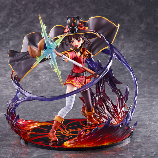 Chomusuke, Megumin (Explosion), Kono Subarashii Sekai Ni Shukufuku O!, Alpha Satellite, EStream, Pre-Painted, 1/7, 4580086814587