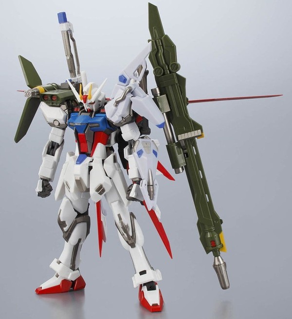 GAT-X105 Strike Gundam, GAT-X105+AQM/E-YM1 Perfect Strike Gundam, Kidou Senshi Gundam SEED, Bandai, Action/Dolls, 4543112806208