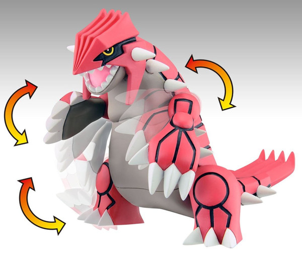 Groudon, Pocket Monsters Best Wishes!, Takara Tomy, Action/Dolls, 4904810468936