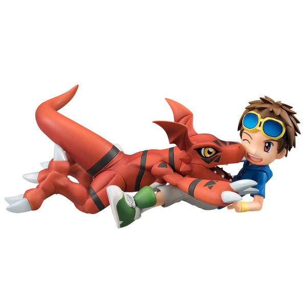 Guilmon, Takato Matsuda, Digimon Tamers, MegaHouse, Pre-Painted, 4535123829352