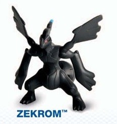 Zekrom, Pocket Monsters Black, Pocket Monsters White, McDonald's, Action/Dolls