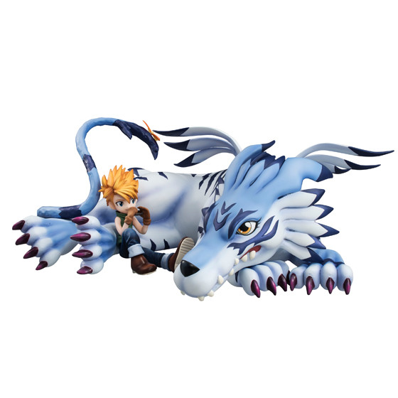 Garurumon, Ishida Yamato, Digimon Adventure, MegaHouse, Pre-Painted, 4535123820625