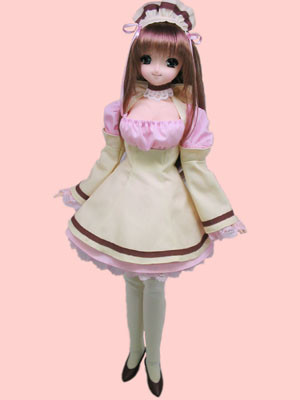 Milk [107034] (Pink Cafe Dress), Mama Chapp Toy, Action/Dolls, 1/3