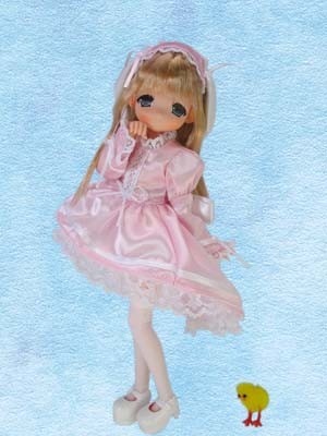 Hina-chan [107050] (Lop-eared Lolita dress), Mama Chapp Toy, Obitsu Plastic Manufacturing, Action/Dolls, 1/6
