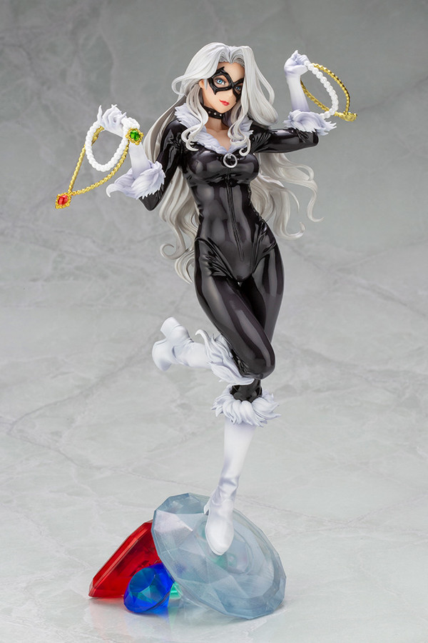 Black Cat (Steals Your Heart), Spider-Man, Kotobukiya, Pre-Painted, 1/7, 4934054023103