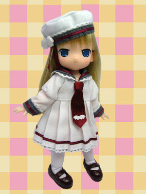ChiiChi-chan, Chokochoko ChiiChi-chan [107140] (Little Sailor Angel, White), Mama Chapp Toy, Obitsu Plastic Manufacturing, Action/Dolls, 1/6