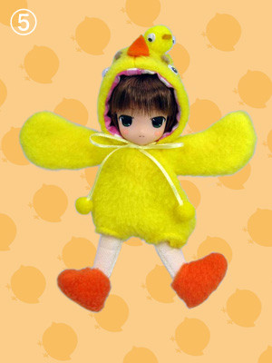 ChiiChi-chan, Chokochoko ChiiChi-chan [107157] (Chickabiddy [Kyoro-me-chan]), Mama Chapp Toy, Obitsu Plastic Manufacturing, Action/Dolls, 1/6