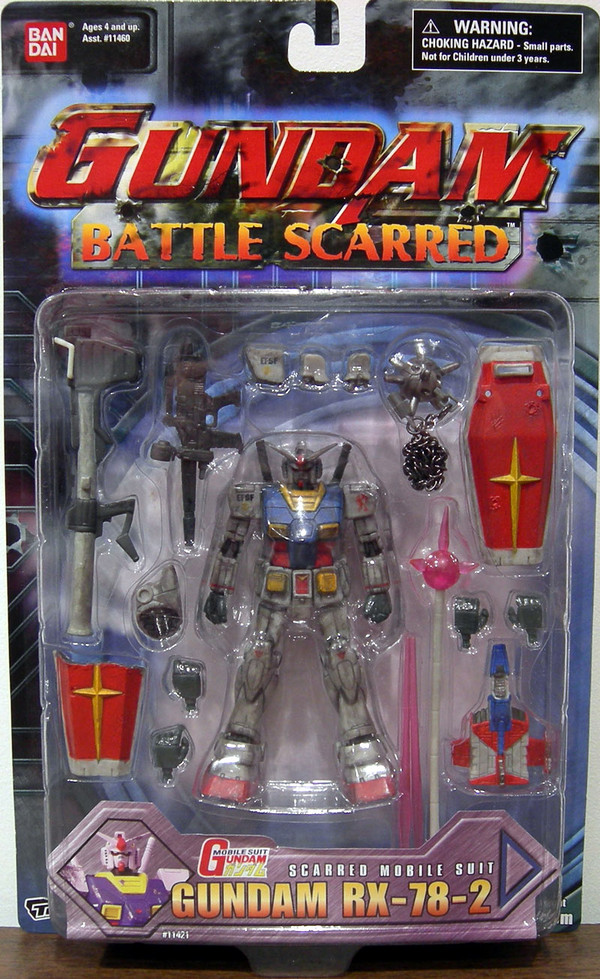 RX-78-2 Gundam (Battle Scarred), Kidou Senshi Gundam, Bandai, Action/Dolls