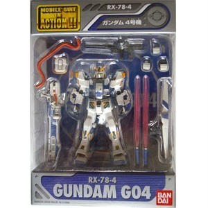 RX-78-4 Gundam Unit 4 "G04", MSV, Bandai, Action/Dolls