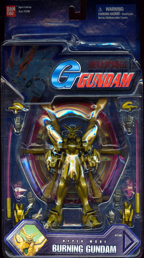 GF13-017NJII God Gundam (Hyper Mode "Burning Gundam"), Kidou Butouden G Gundam, Bandai, Action/Dolls