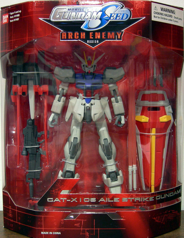 GAT-X105 Strike Gundam, GAT-X105+AQM/E-X01 Aile Strike Gundam, Kidou Senshi Gundam SEED, Bandai, Action/Dolls
