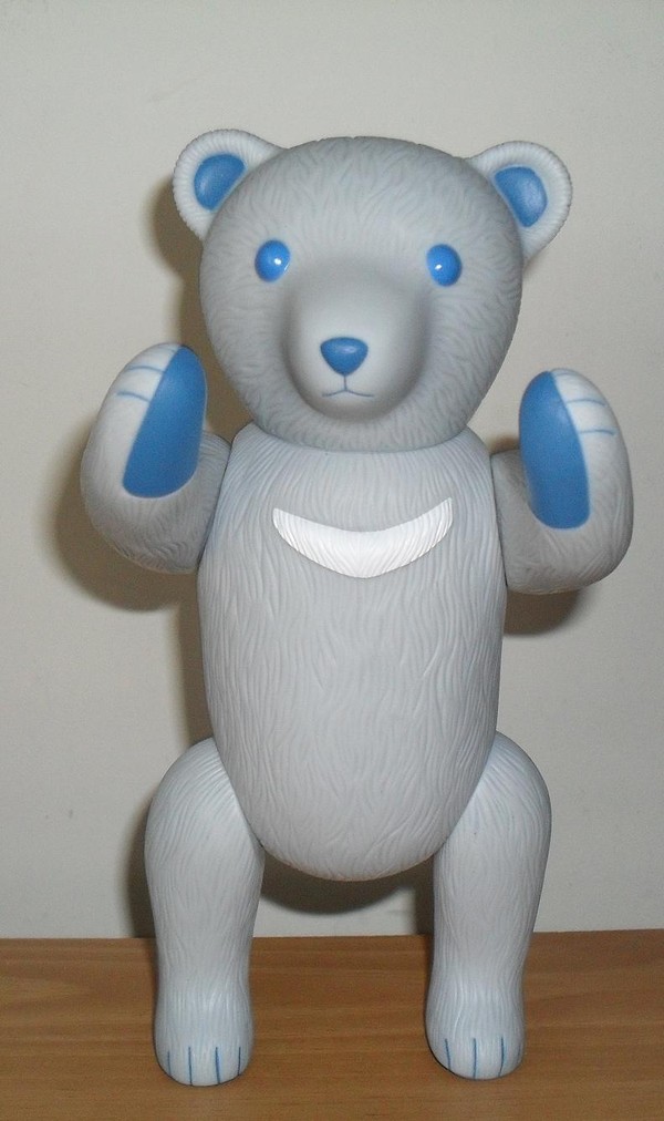 Teddy Bear Wagoo (Gray-Blue), Marusan, Action/Dolls