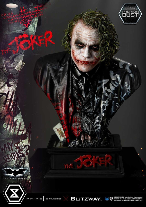 Joker, The Dark Knight, Blitzway, Prime 1 Studio, Pre-Painted, 1/3, 4580708034096