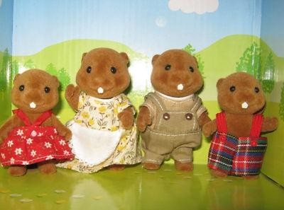 Beaver Shimai, Sylvanian Families, Epoch, Action/Dolls