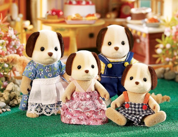 Beagle Inu Shimai, Sylvanian Families, Epoch, Action/Dolls