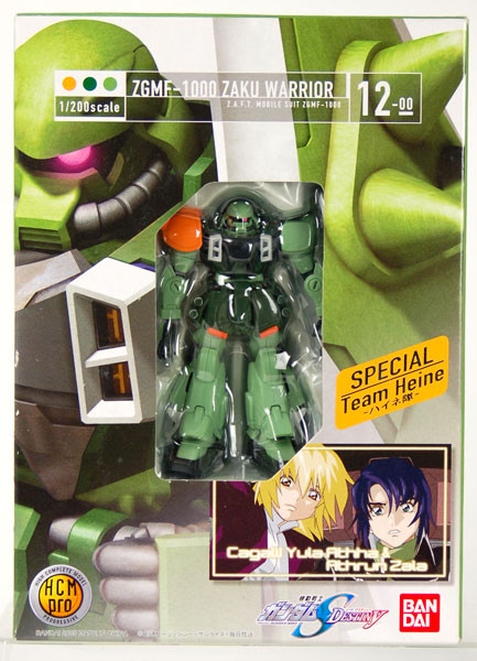 ZGMF-1000 ZAKU Warrior (Team Heine), Kidou Senshi Gundam SEED Destiny, Bandai, Action/Dolls, 1/200