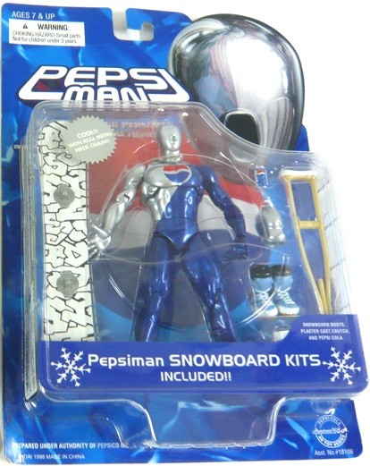Pepsiman (New Blue Pepsiman), Pepsiman, Bandai, Action/Dolls