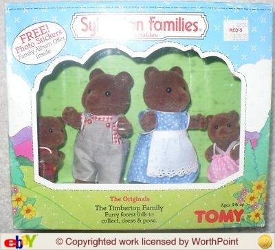 Chairo Kuma Shimai, Sylvanian Families, Epoch, Action/Dolls