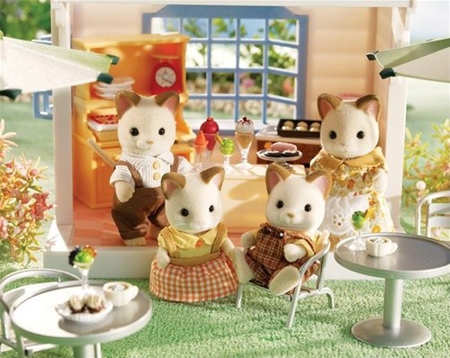 Cream Neko Shimai, Sylvanian Families, Epoch, Action/Dolls