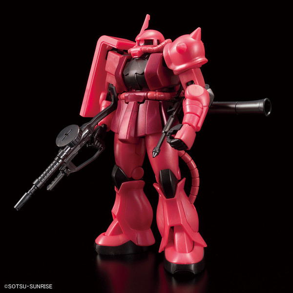 MS-06S Char Aznable's Zaku II Commander Type (Metallic), Kidou Senshi Gundam, Bandai Spirits, Model Kit, 1/144