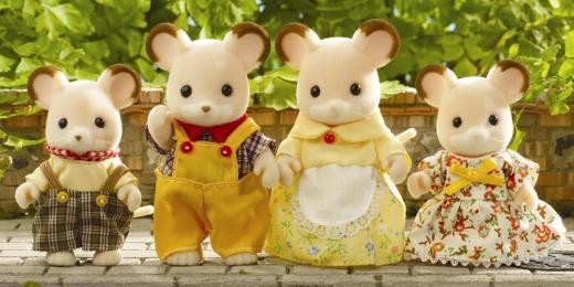 Field Mouse Shimai, Sylvanian Families, Epoch, Action/Dolls