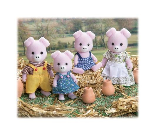 Momoiro Buta Shimai, Sylvanian Families, Epoch, Action/Dolls