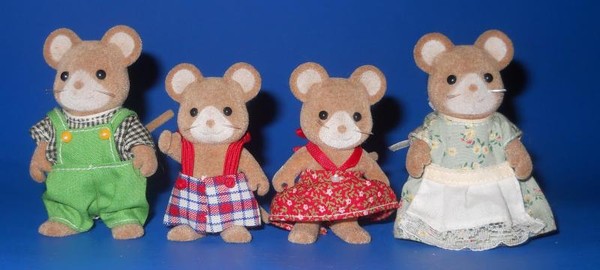 Chairo City Mouse Otouto, Sylvanian Families, Epoch, Action/Dolls