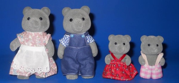 Haiiro Kuma Okaa-san, Sylvanian Families, Epoch, Action/Dolls