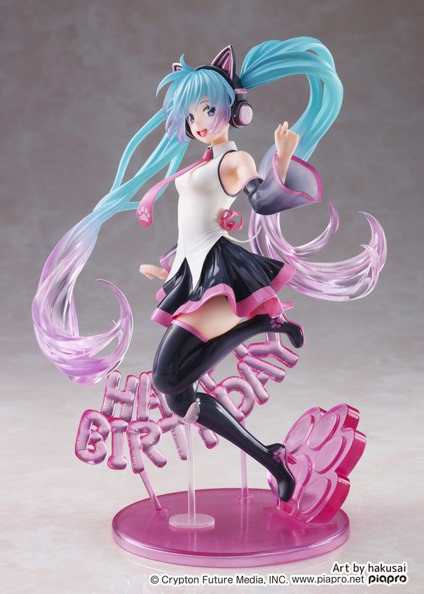 Hatsune Miku (Birthday 2021. Happy Cat), Piapro Characters, Taito, Pre-Painted