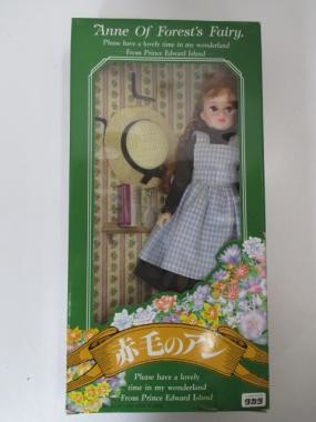 Anne Shirley (1/3 Black Dress with Blue Checkered Apron Edition), Akage No Anne, Takara, Action/Dolls
