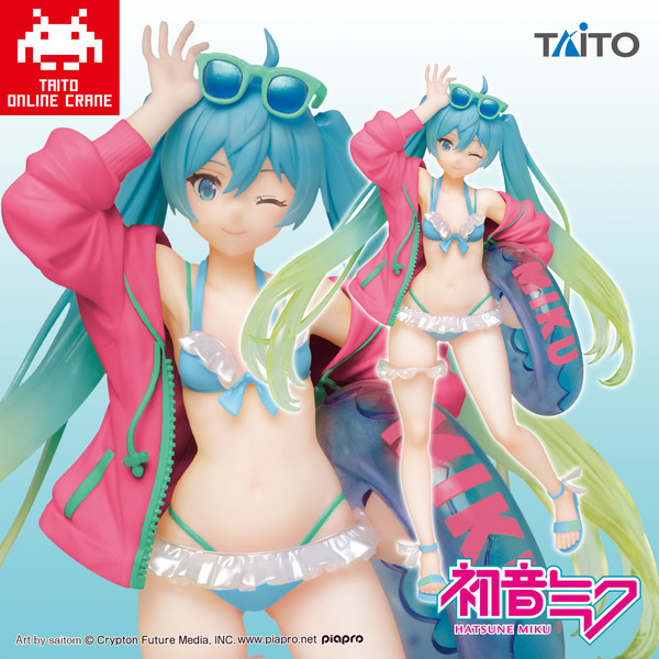 Hatsune Miku (3rd season Summer, Natsu no Beach, Taito Online Crane Limited), Vocaloid, Taito, Pre-Painted