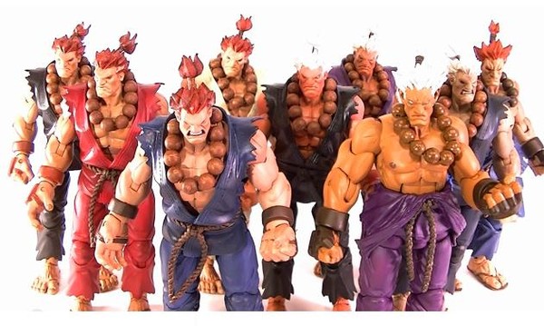 Shin Gouki (Black variant), Street Fighter Zero, SOTA, Action/Dolls