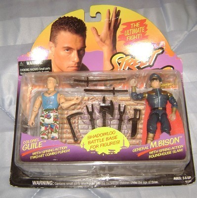 Guile, Street Fighter II Movie, Hasbro, Action/Dolls