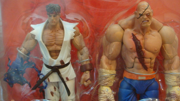 Ryu, Sagat (2 pack - bloody), Street Fighter II, SOTA, Action/Dolls