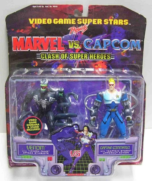 Captain Commando, Captain Commando, Marvel Vs. Capcom, Toybiz, Action/Dolls
