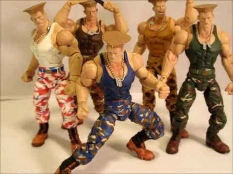 Guile (Blue variant), Street Fighter II, SOTA, Action/Dolls