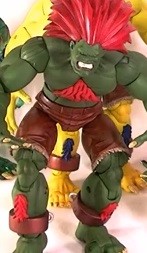 Blanka (Dark green variant), Street Fighter, SOTA, Action/Dolls