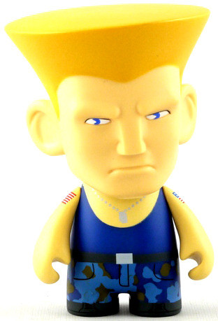 Guile (Blue variant), Street Fighter II, Kidrobot, Action/Dolls