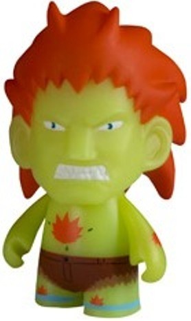 Blanka (Glow in the dark), Street Fighter II, Kidrobot, Action/Dolls