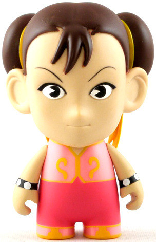 Chun-Li (Pink variant), Street Fighter II, Kidrobot, Action/Dolls