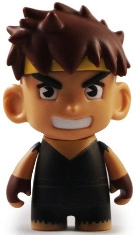 Ryu (Black variant), Street Fighter II, Kidrobot, Action/Dolls