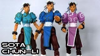 Chun-Li (Turquoise variant), Street Fighter II, SOTA, Action/Dolls