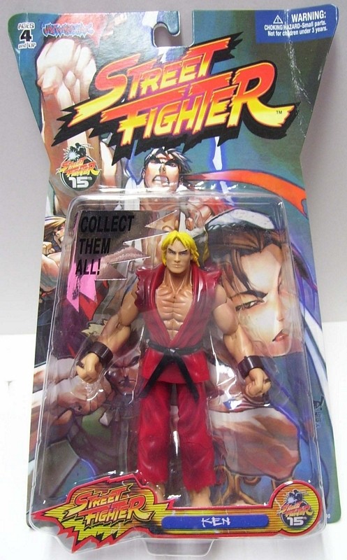 Ken Masters, Street Fighter II, Jazwares, Action/Dolls