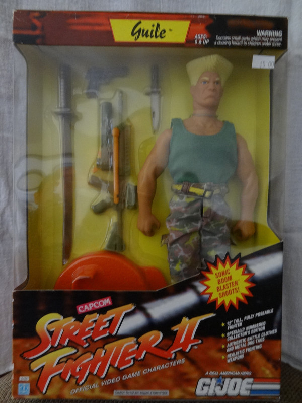 Guile, Street Fighter II, Hasbro, Action/Dolls, 1/6