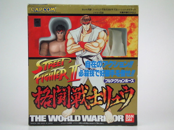 Ryu, Street Fighter, Street Fighter II, Bandai, Action/Dolls