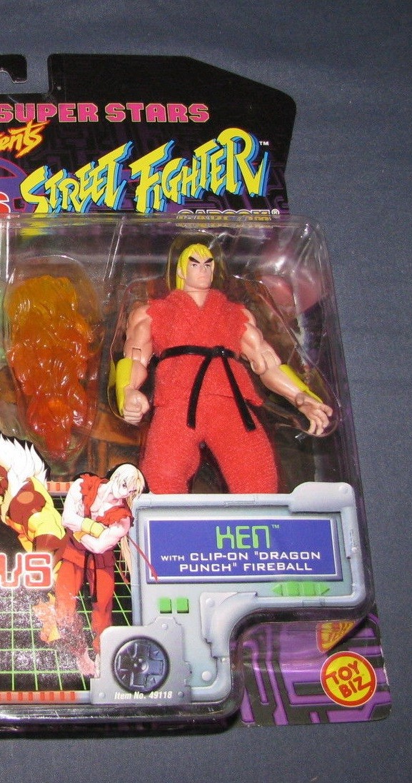 Ken Masters, Street Fighter II, Toybiz, Action/Dolls