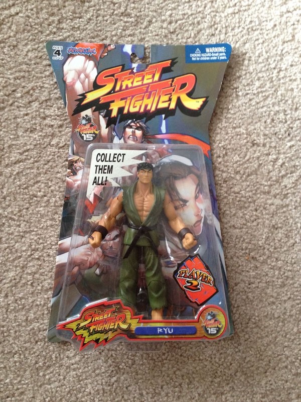 Ryu (P2 variant), Street Fighter, Street Fighter II, Jazwares, Action/Dolls